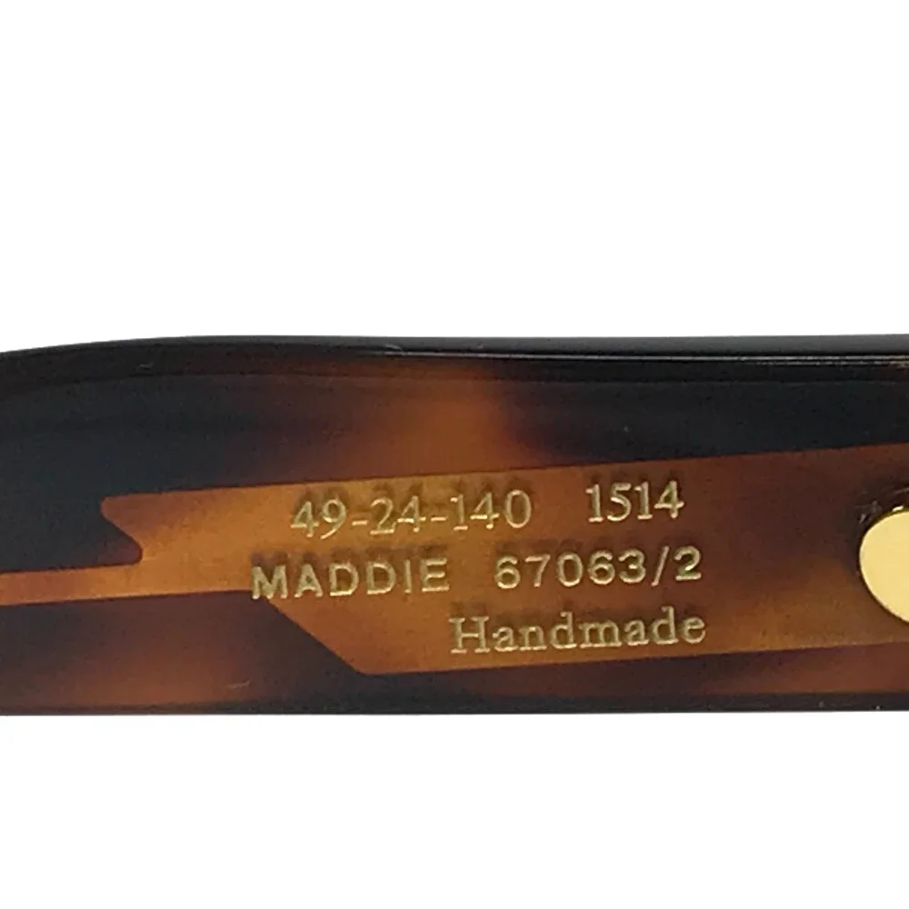 Gigi Studios Sunglasses MADDIE 67063/2 Tortoise Frames w/ Green Polarized Lenses
